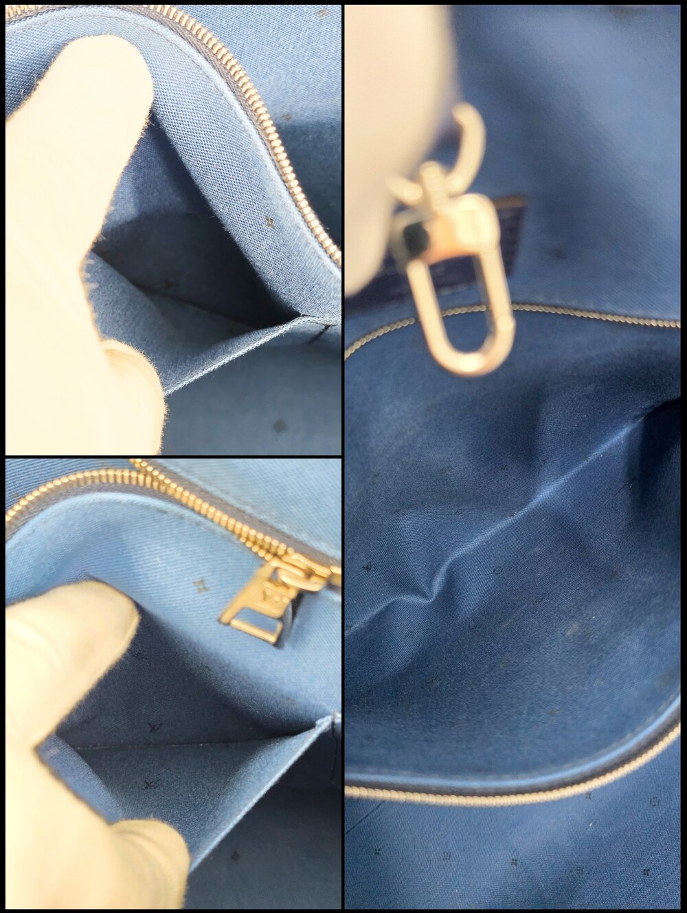 Louis Vuitton Onthego GM Escale Bleu Limited Edition Tote Shoulder Bag - Picture 7 of 16